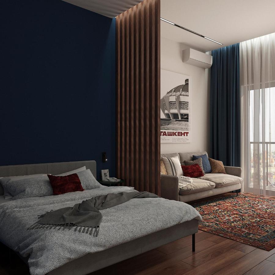 Blueloft 52 I Tashkent Apartment With Balcony Exterior photo