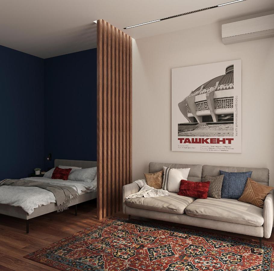 Blueloft 52 I Tashkent Apartment With Balcony Exterior photo