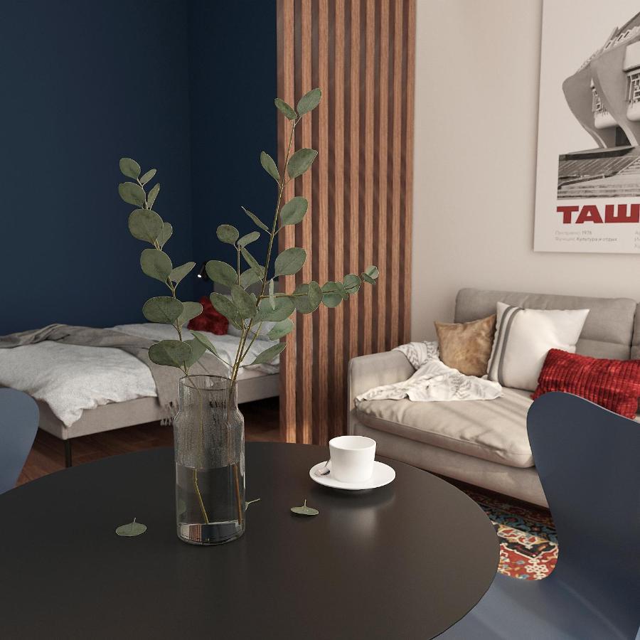 Blueloft 52 I Tashkent Apartment With Balcony Exterior photo